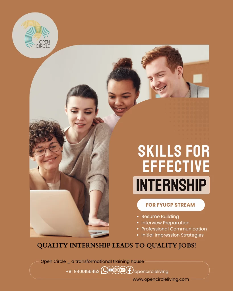 Internship Support Training